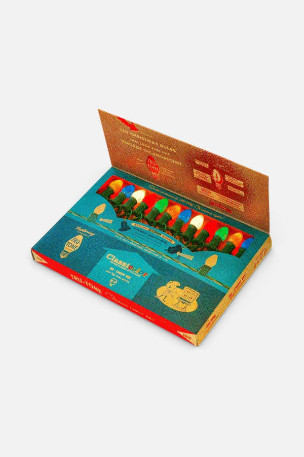 Tru-Tone C7 Vintage-Style Christmas Lights – Classicolor 25-Light
