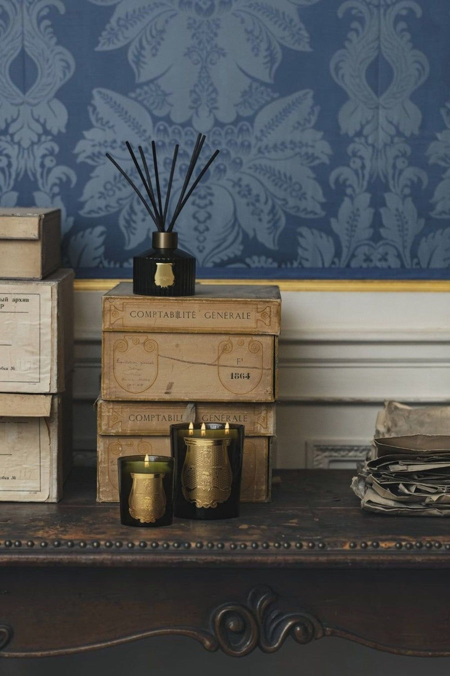 Trudon Abd El Kader Classic Candle – side view