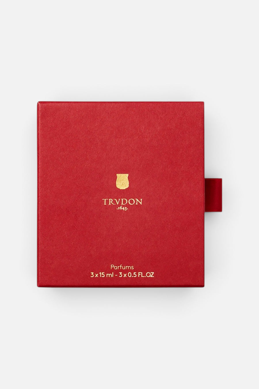 Trudon Nuit Rouge Perfume Trio – back view