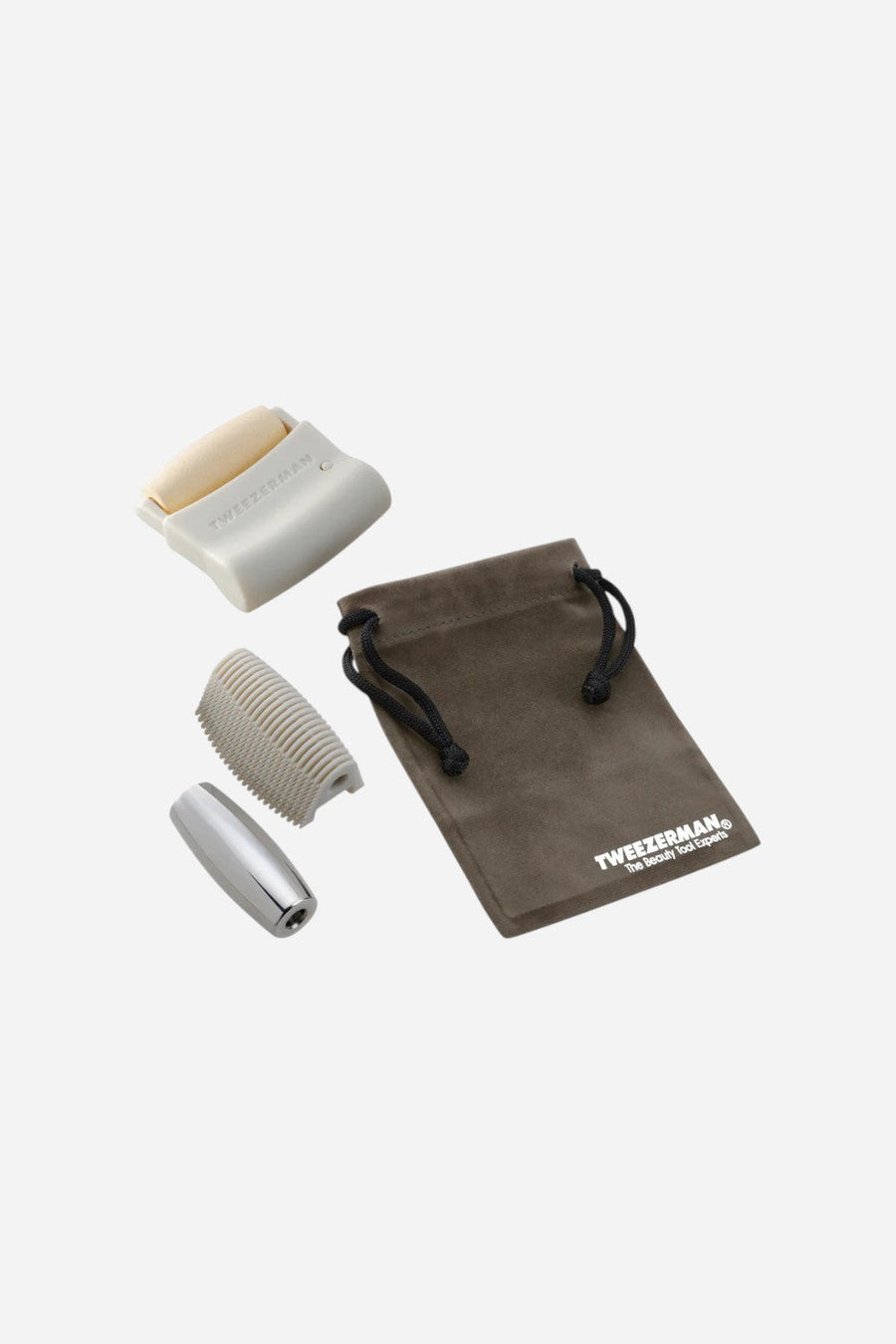 Tweezerman 3-In-1 Facial Roller Set – back view