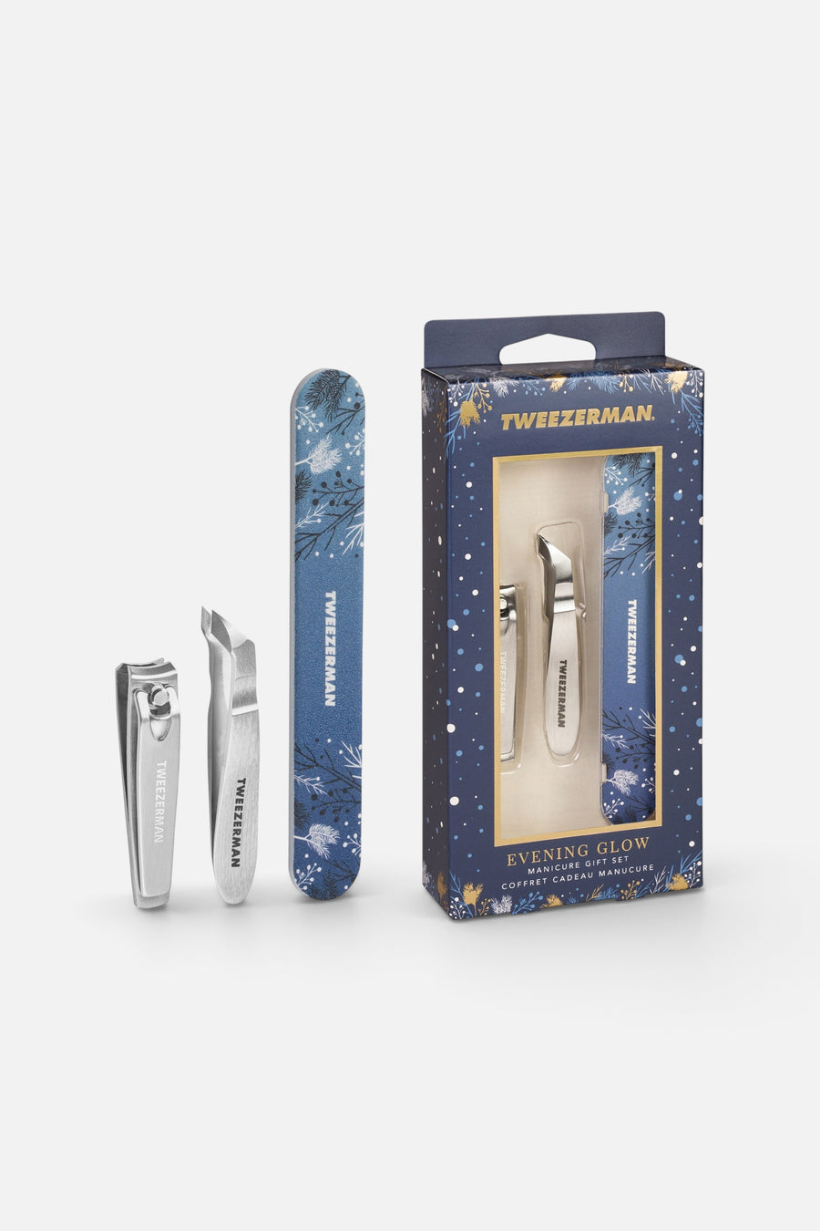 Tweezerman Evening Glow Manicure Gift Set – front view