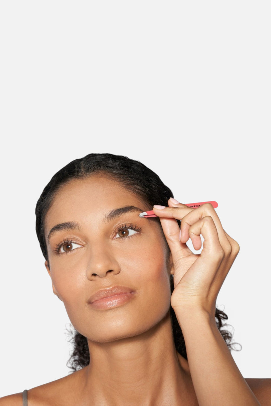 Tweezerman Geranium Slant Tweezer – side view