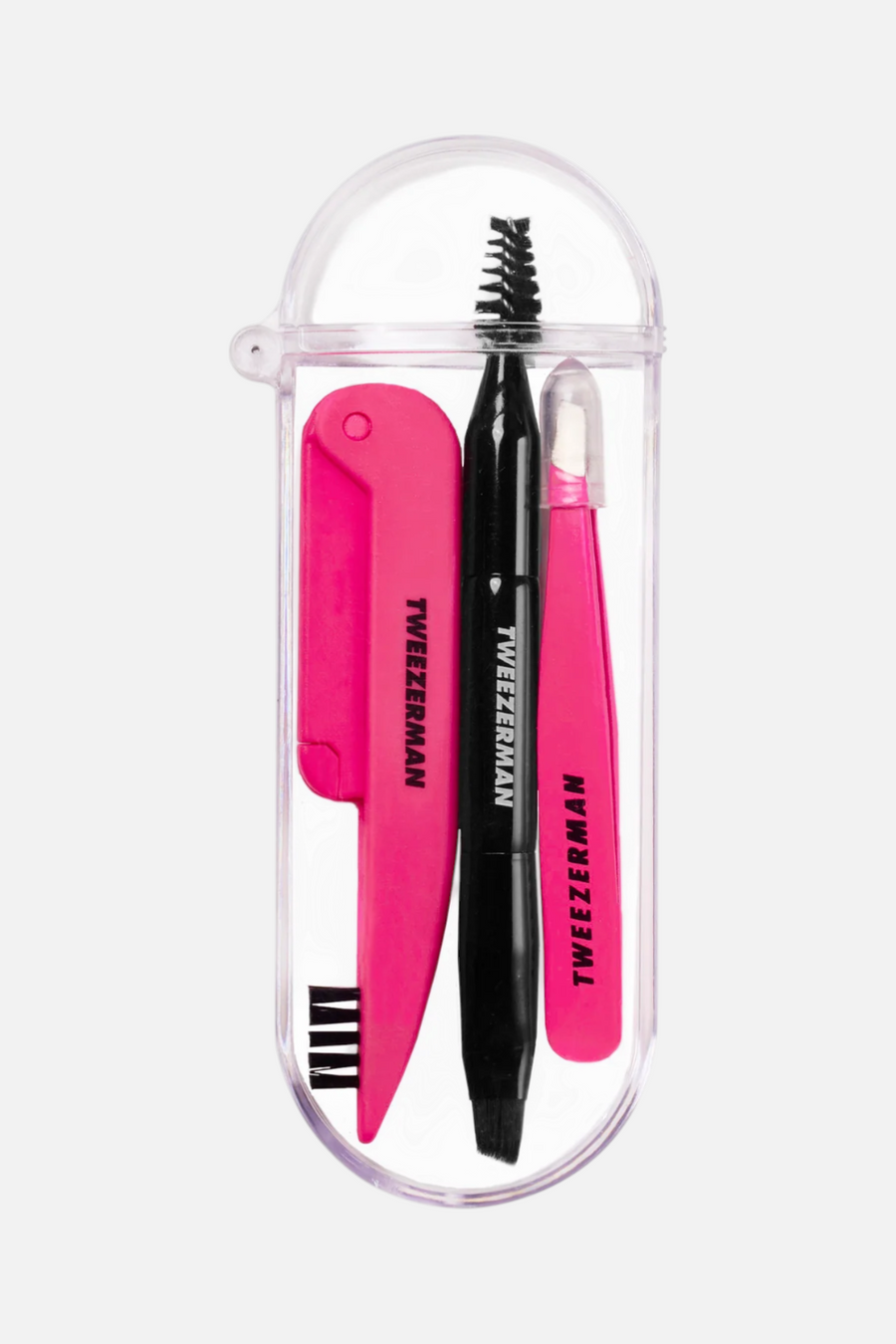 Tweezerman Mini Brow Rescue Kit – back view