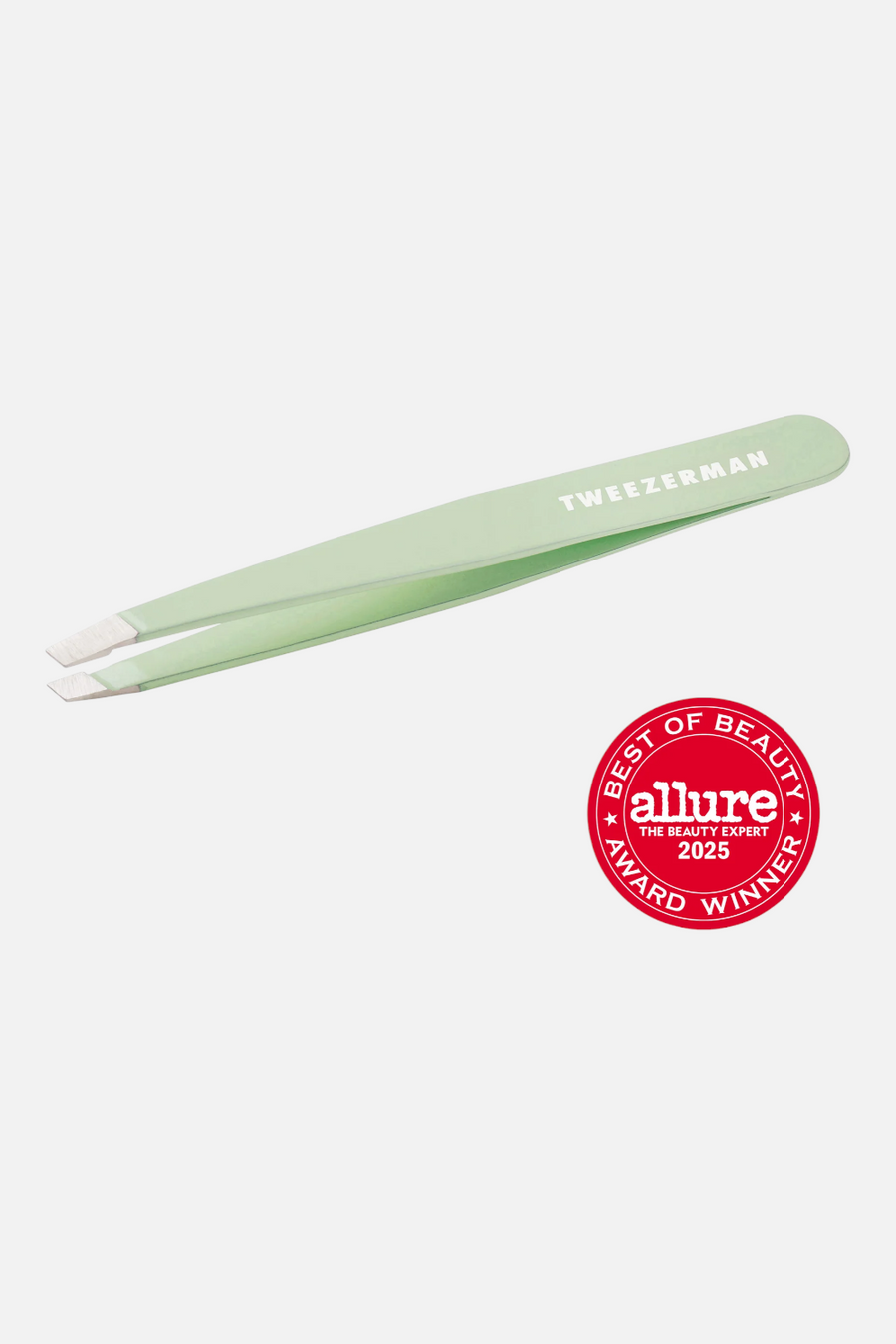 Tweezerman Slant Tweezer in Pistachio