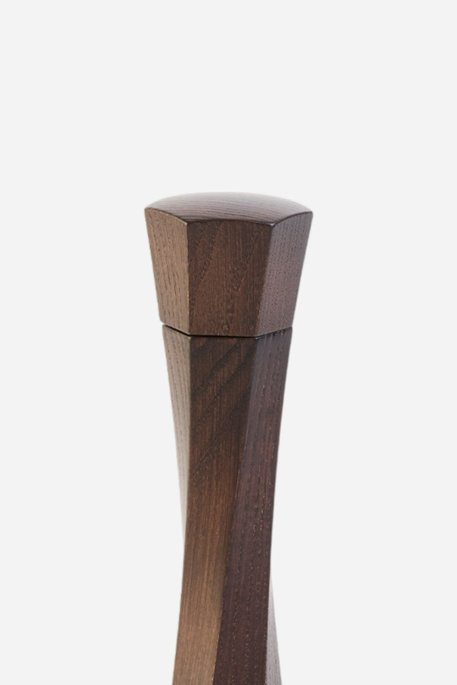 Twist Ashwood Salt & Pepper Mill in Large – side view