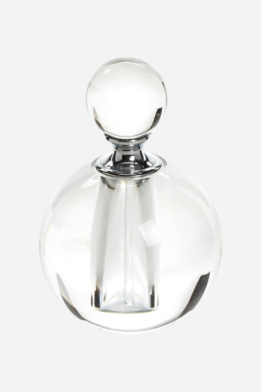 Two's Company Crystal Perfume Bottle – front view