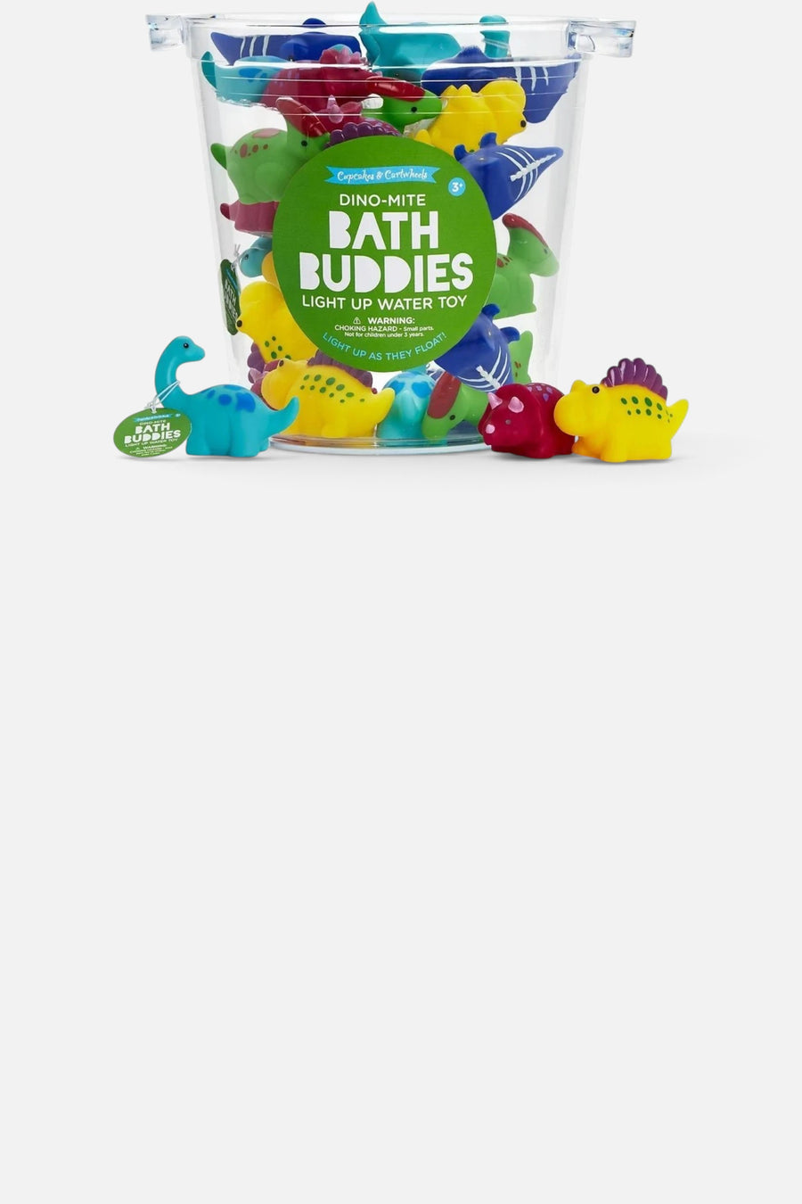 Two's Company Dino Light Up Bath Toy – front view