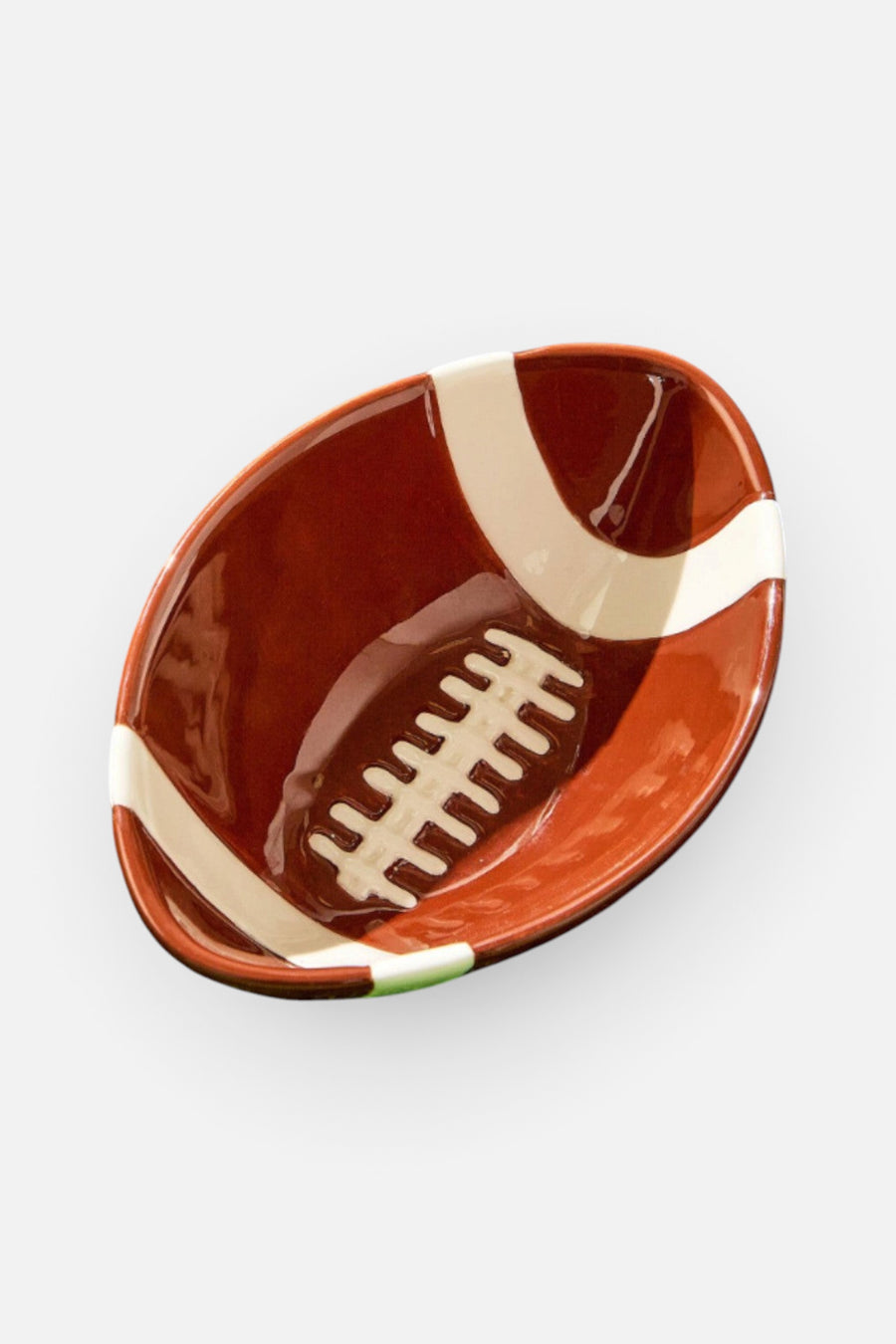 Two's Company Football Tidbit Bowls, Set of 3 – back view