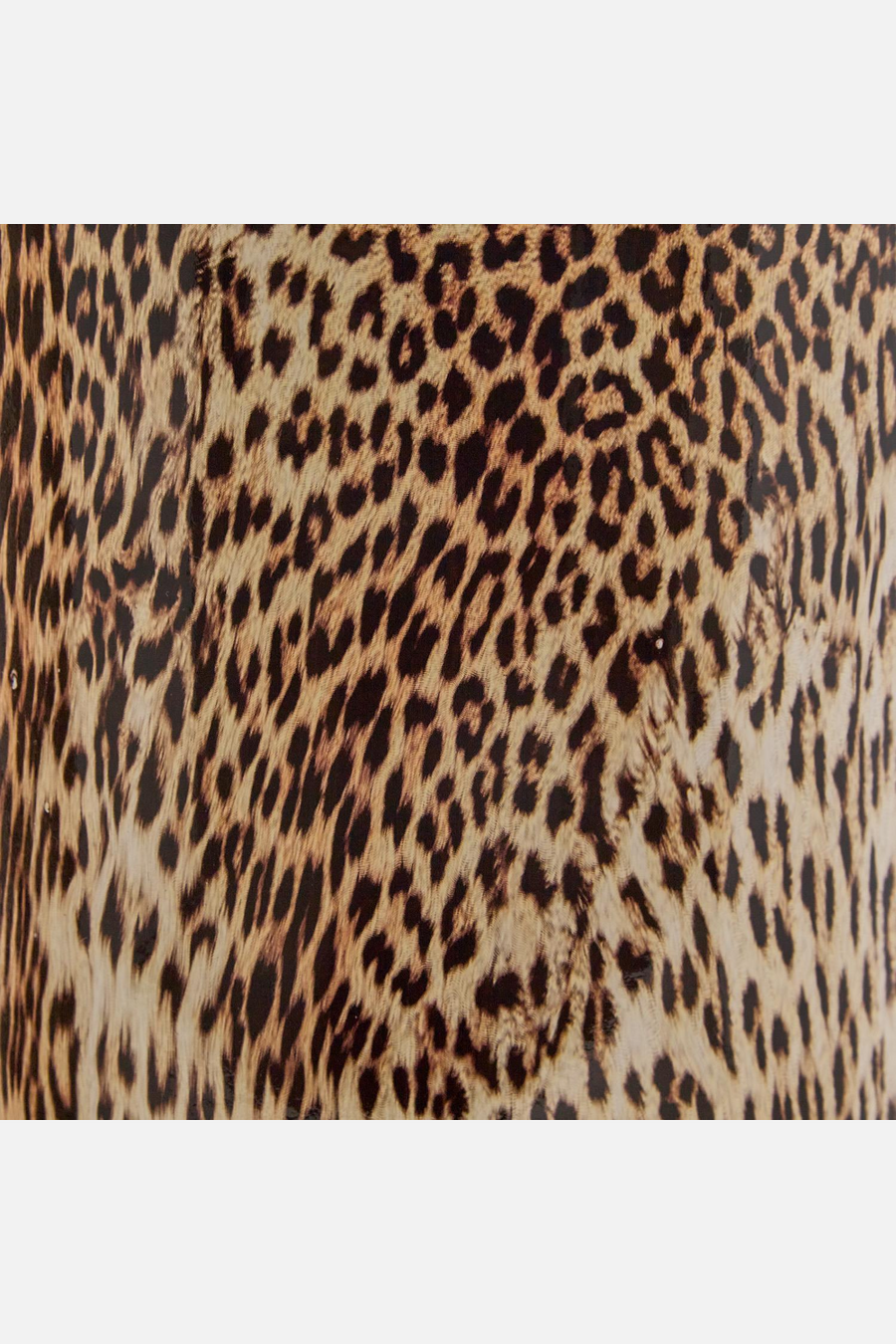 Two's Company Leopard Print Jars – side view
