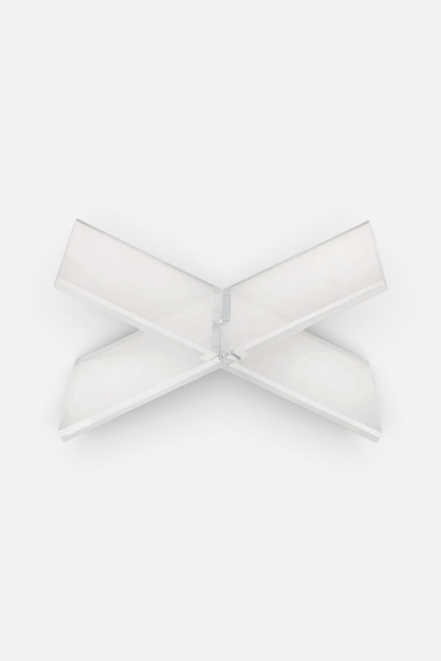 Two's Company Libreria Acrylic Book Stand – back view