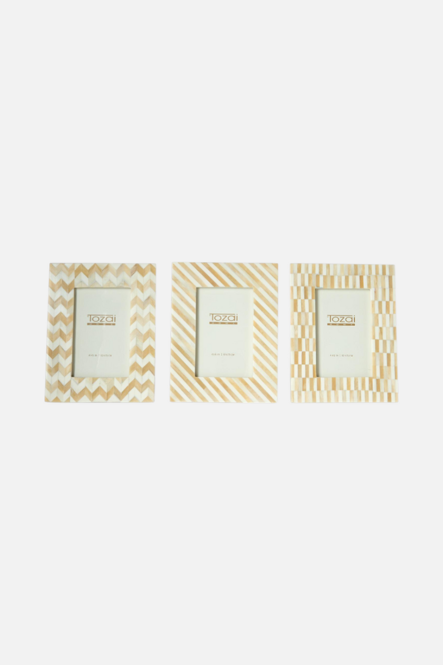 Two's Company Modern Mosaics Natural 4X6 – side view