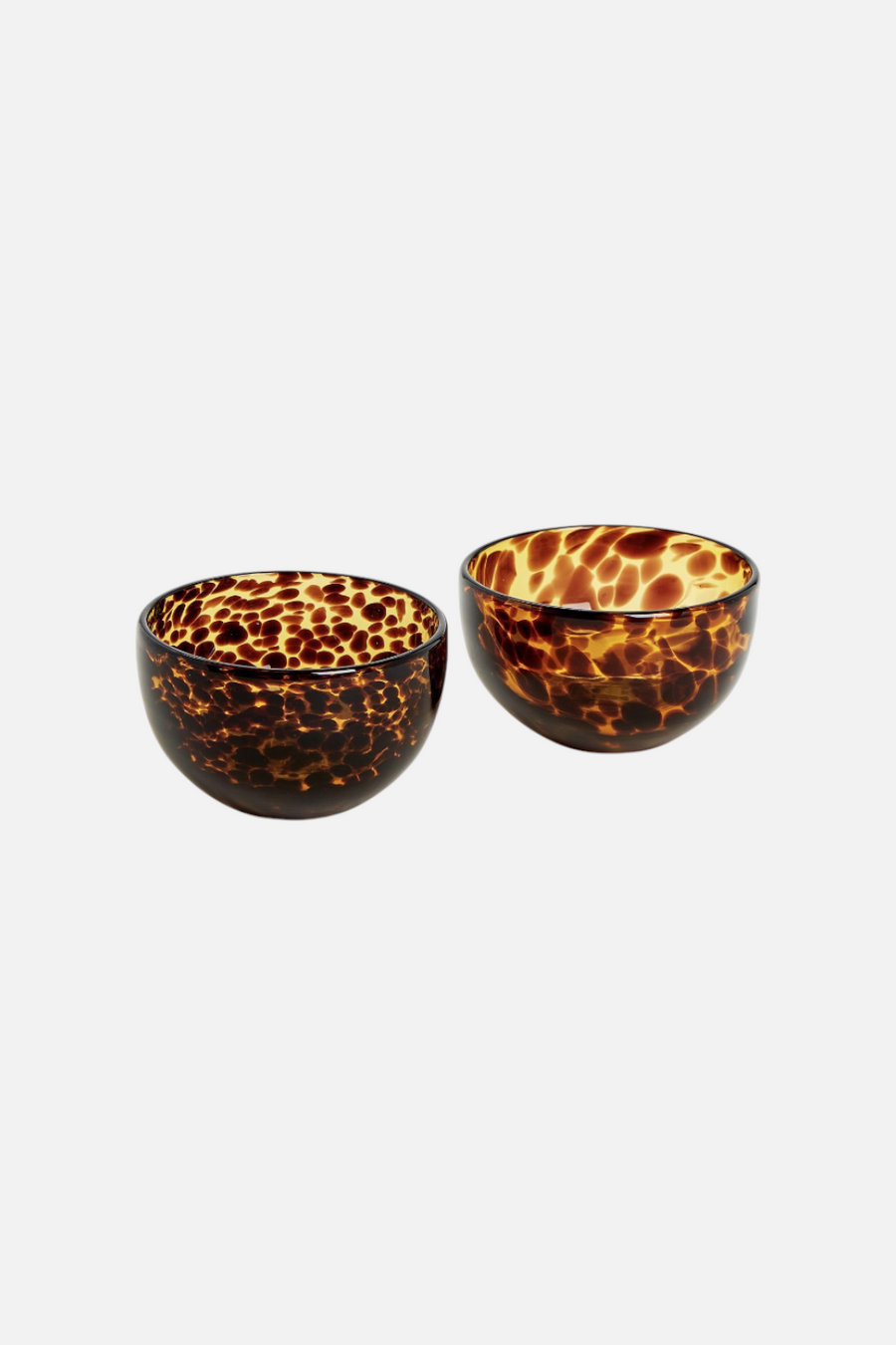 Two's Company Tortoise Tidbit Bowl, Set of 2 – side view
