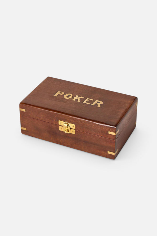 Two's Company Turf Club Poker Set
