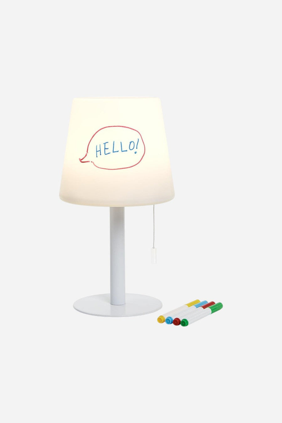 Two's Company Washable Led Table Lamp – back view