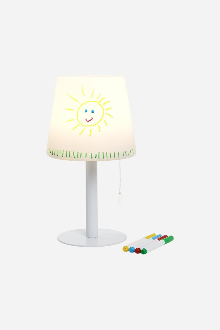 Two's Company Washable Led Table Lamp – side view