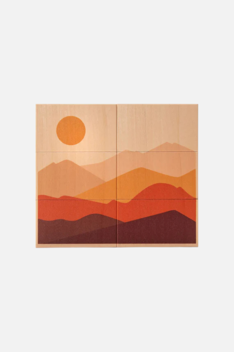 Uncle Goose Environments Desert Blocks – back view