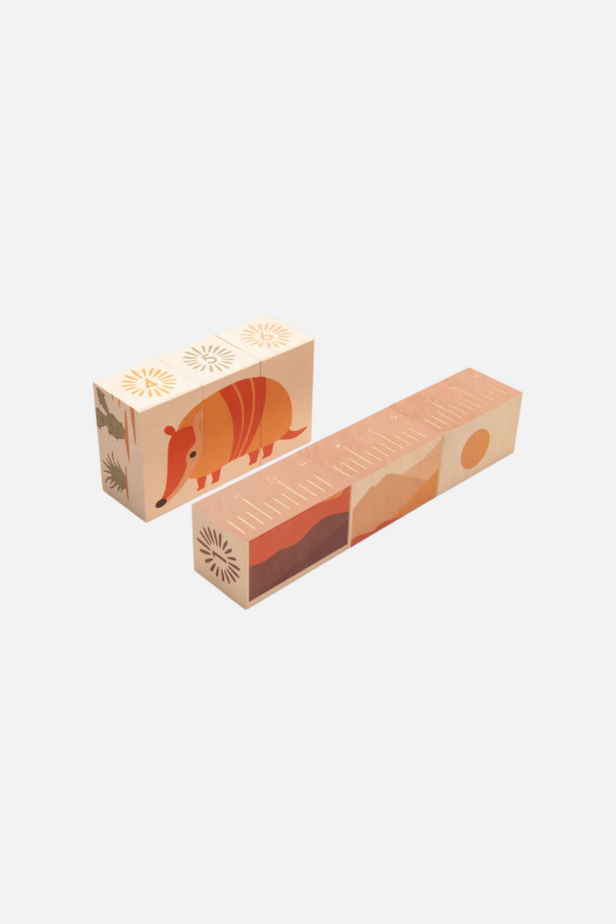 Uncle Goose Environments Desert Blocks – detail