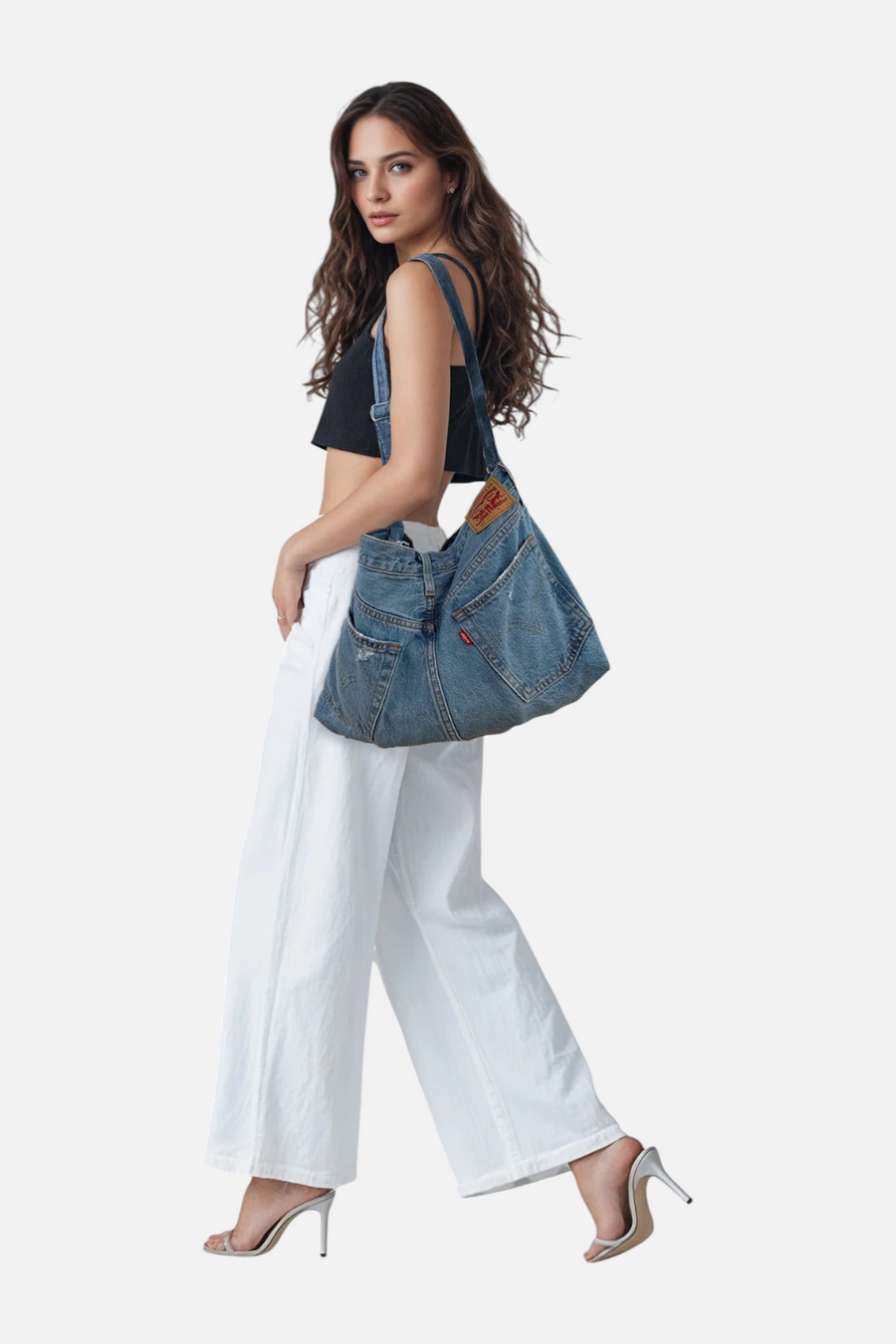 Undone Women's Shrunken Derby Everyday Bag – front view