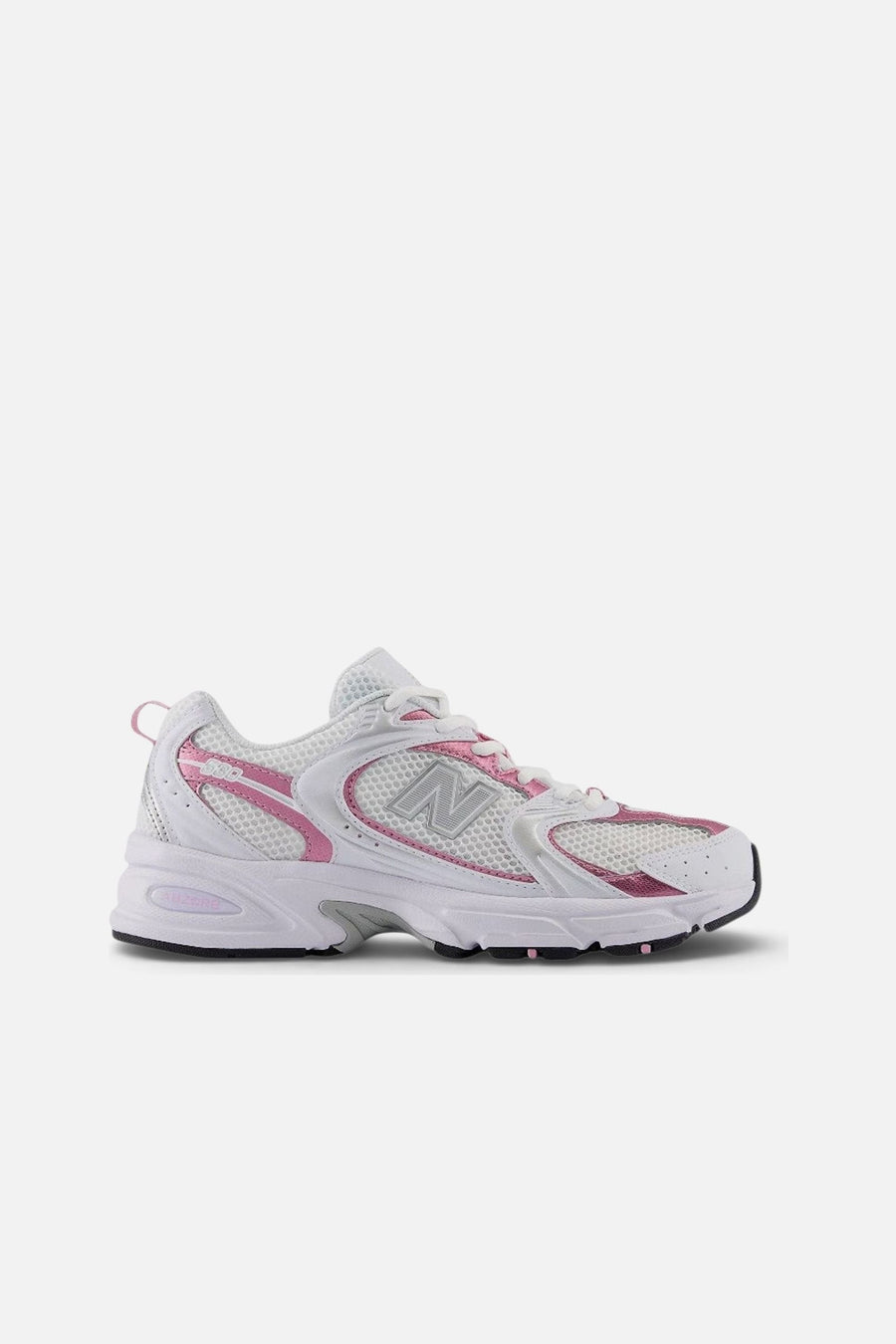 New Balance Unisex 530 in White Pink Sugar – side view