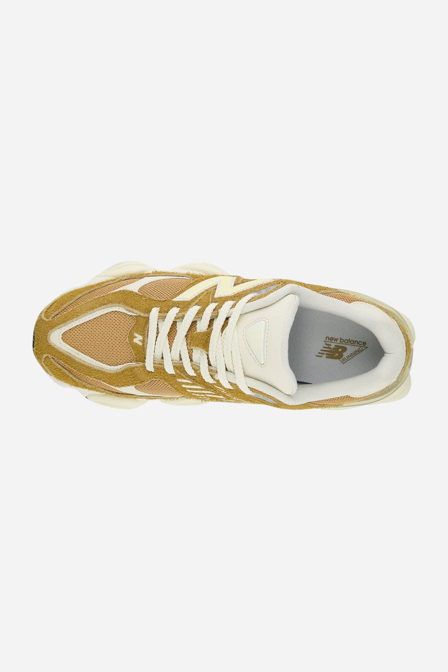 Unisex New Balance 9060 Great Plain Sneakers in Calcium Linen – detail