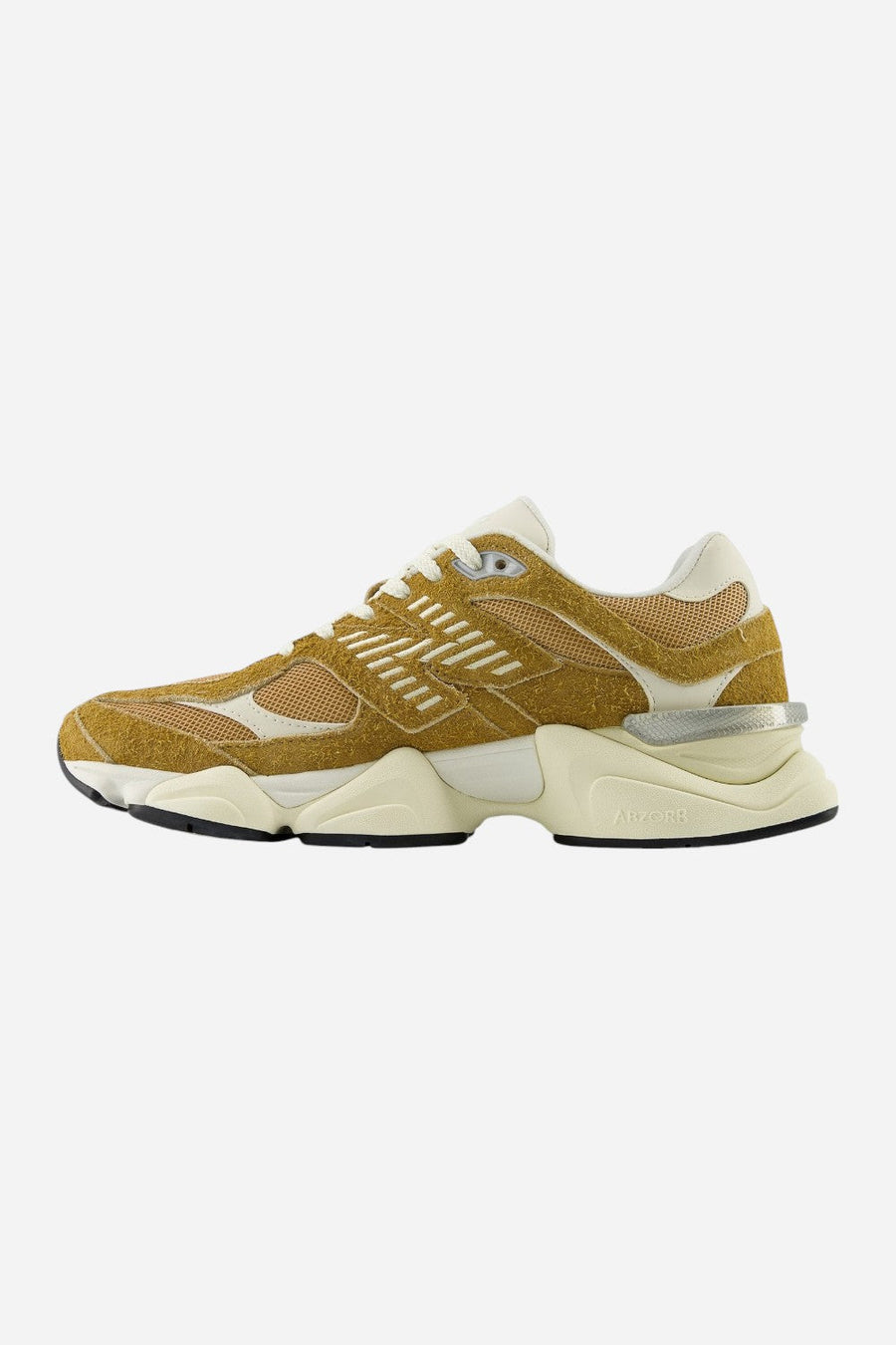 Unisex New Balance 9060 Great Plain Sneakers in Calcium Linen – side view