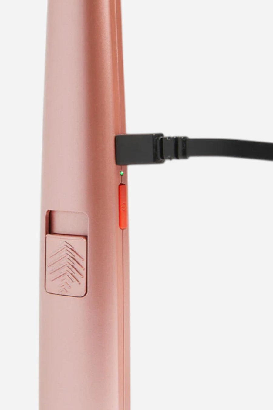 USB Lighter Company MJR Electric Arc Lighter in Rose Gold – back view