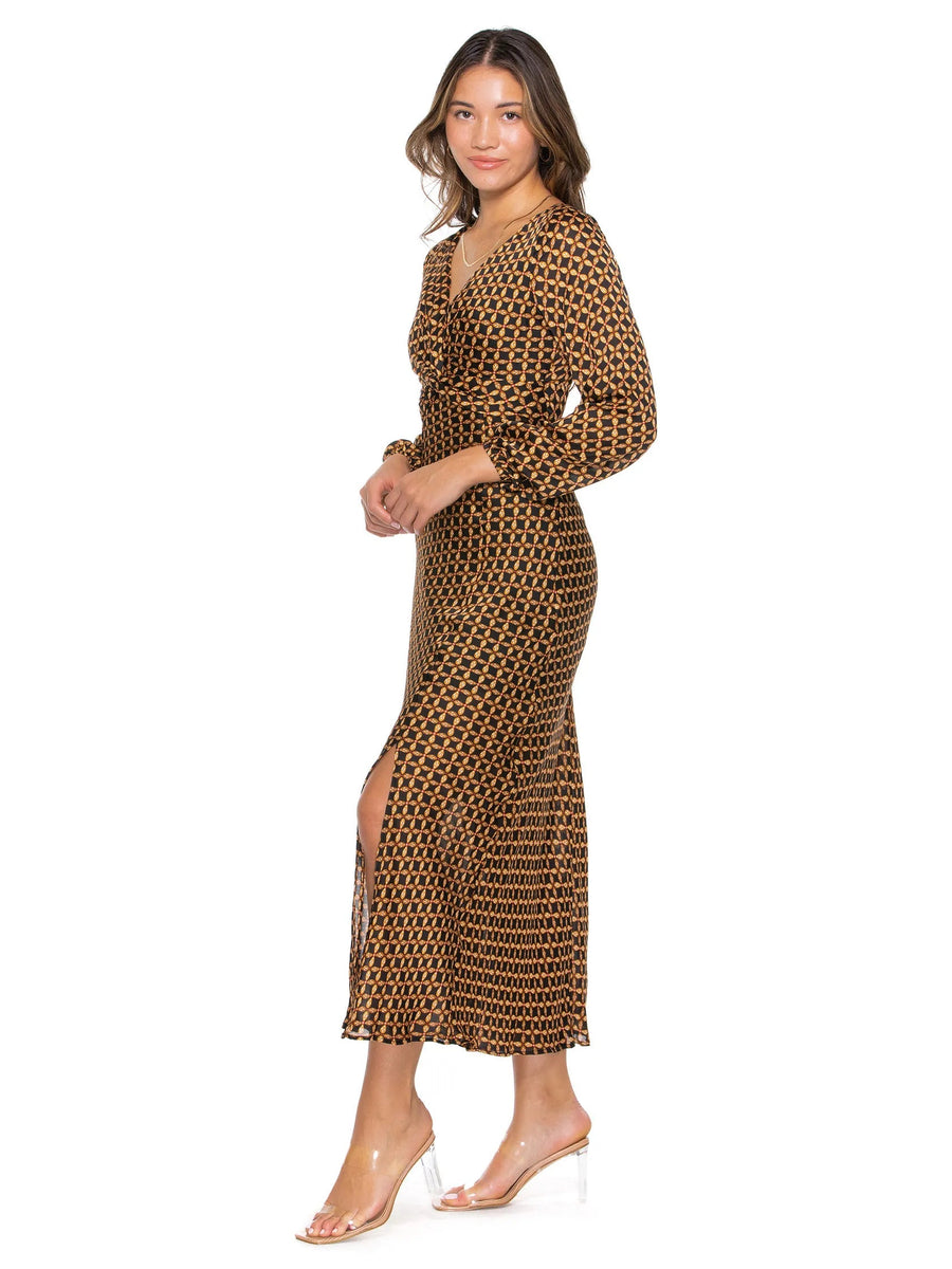 Valentina Midi Dress Multi – side view