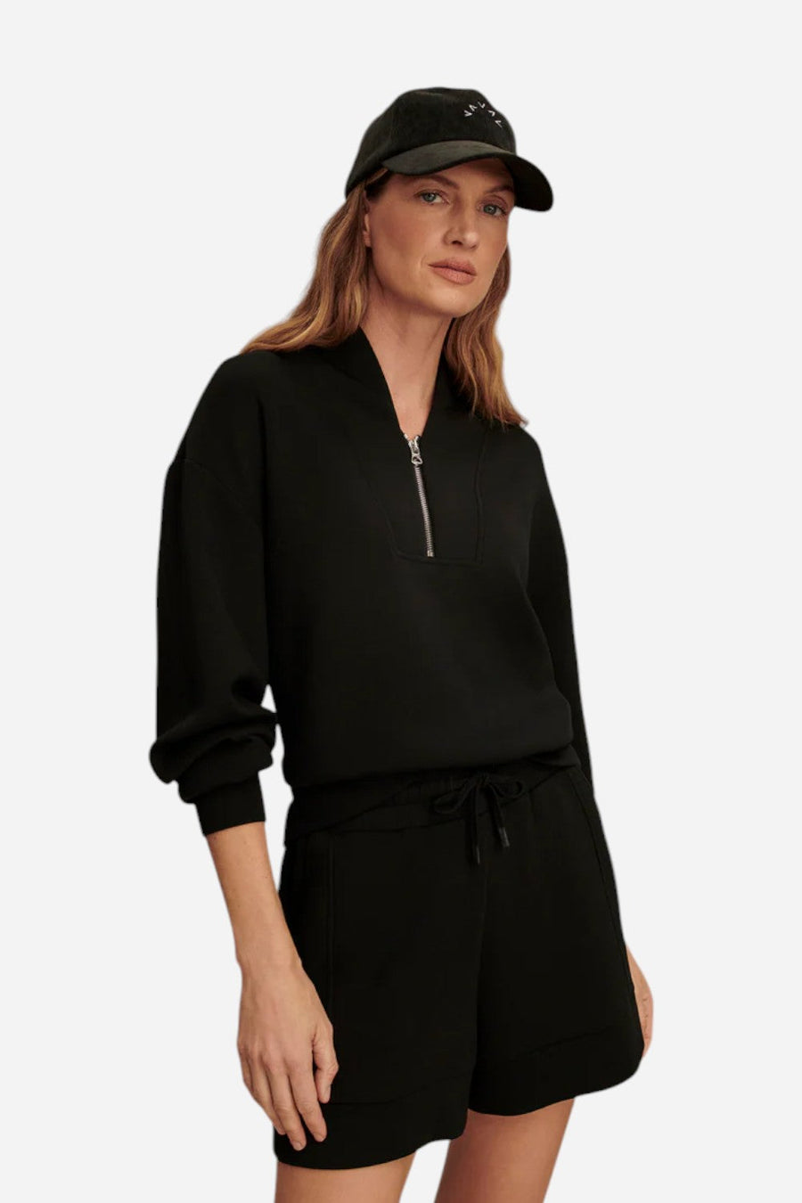 Varley Atrium High-Rise Short 4.5" in Black – side view