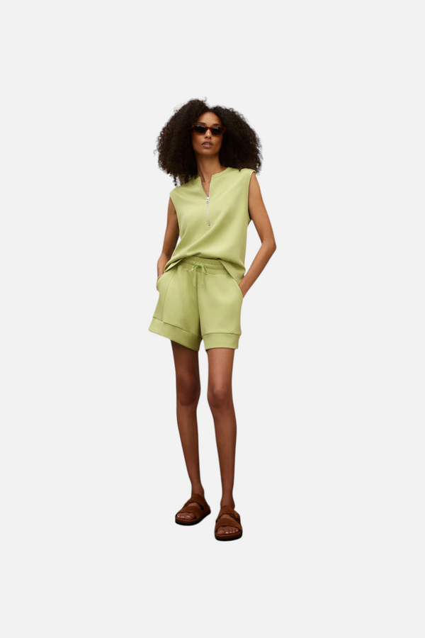 Varley Atrium High-Rise Short 4.5" in Fern