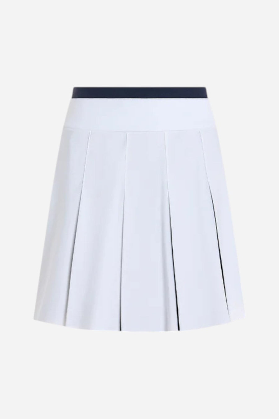 Varley Bronte 2-in-1 Skirt 15.5" in White/Blue Nights – alternate