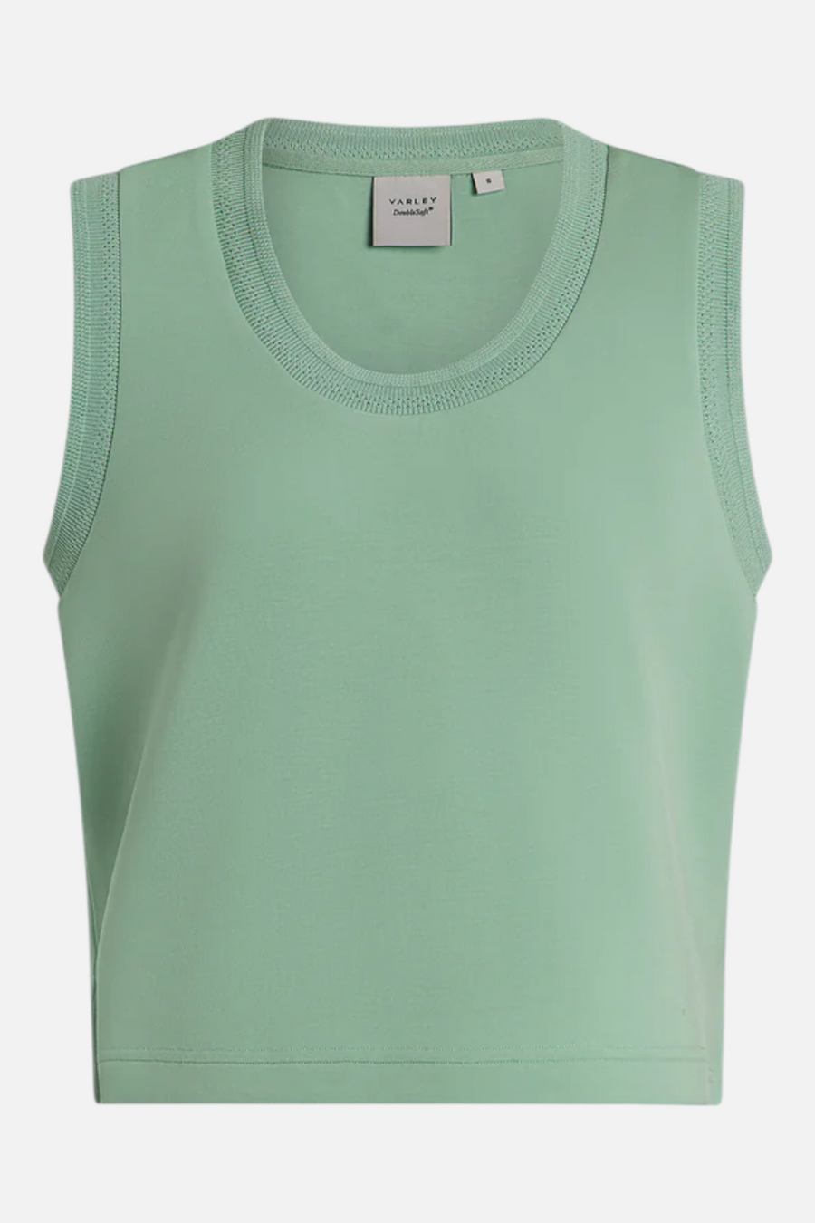 Varley Cambrie Scoop Neck Tank in Sage Mint – alternate