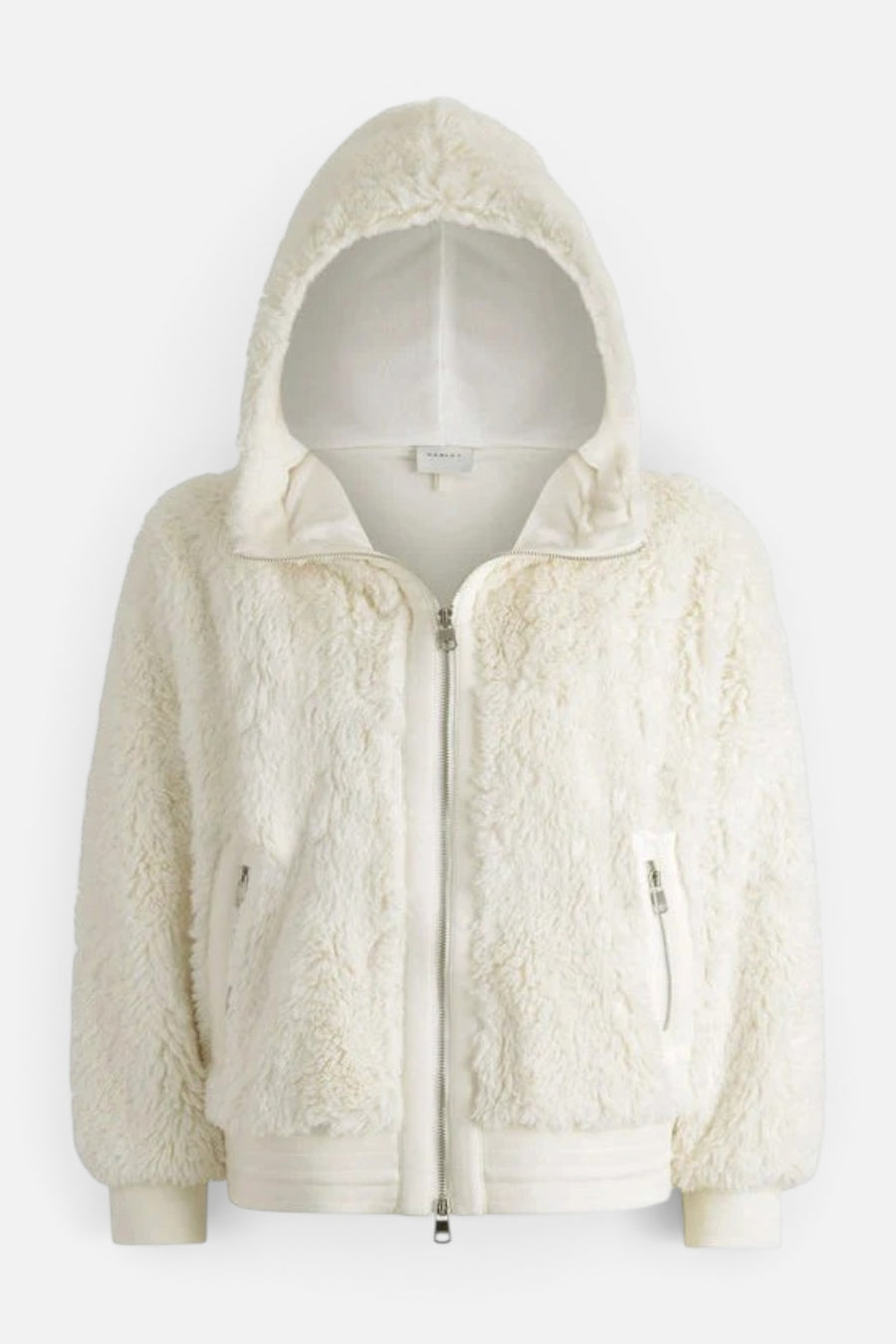 Varley Dylan Jacket in Egret – front view