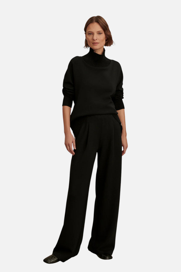 Varley Extra Wide Leg Pant 29.5" Inseam in Black