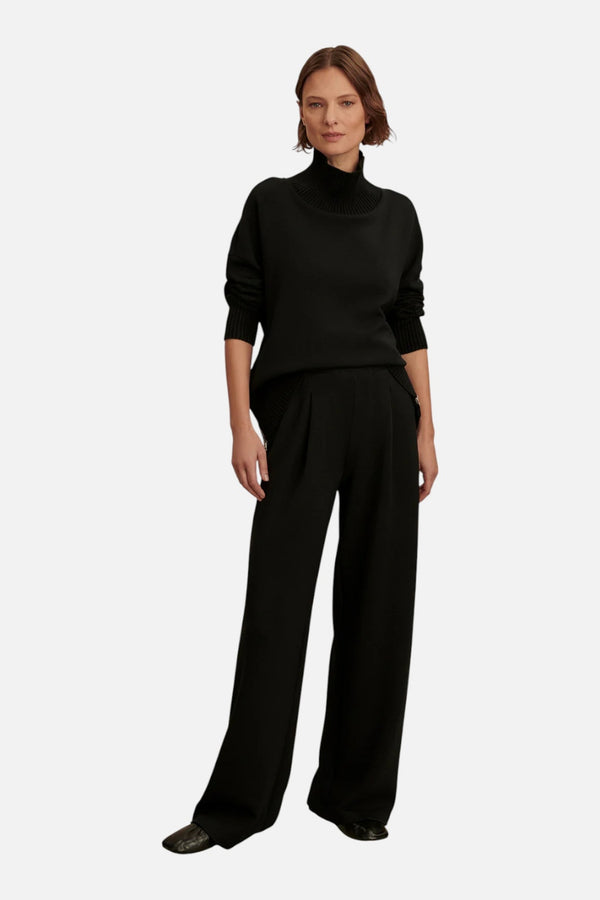 Varley Extra Wide Leg Pant 29.5" Inseam in Black