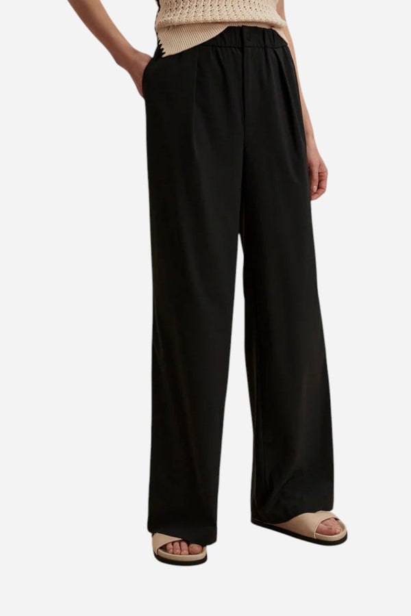 Varley Kayson Wide Leg Pant 29.5" in Black
