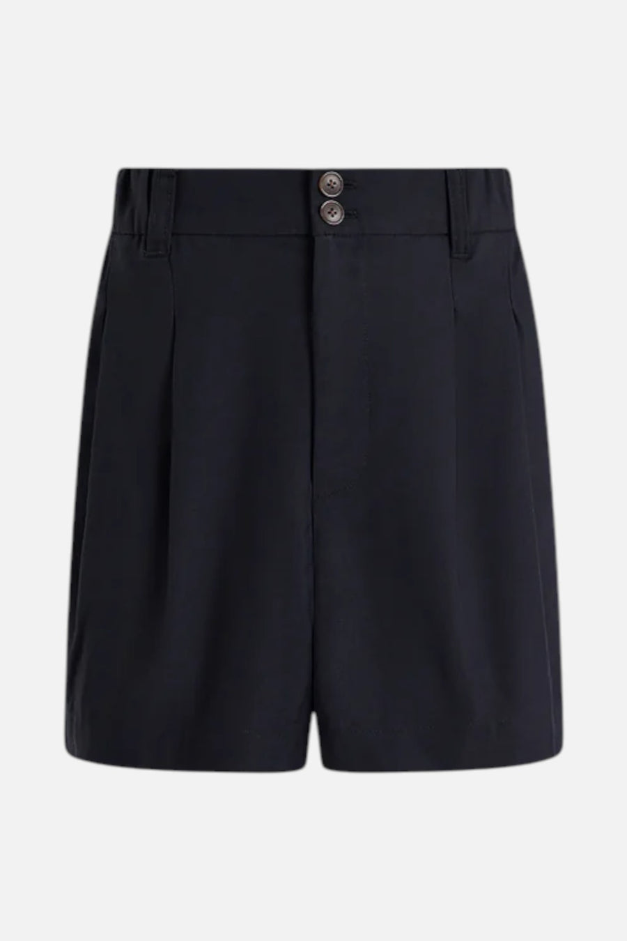 Varley Tansy Woven Short 3" in Black – front view