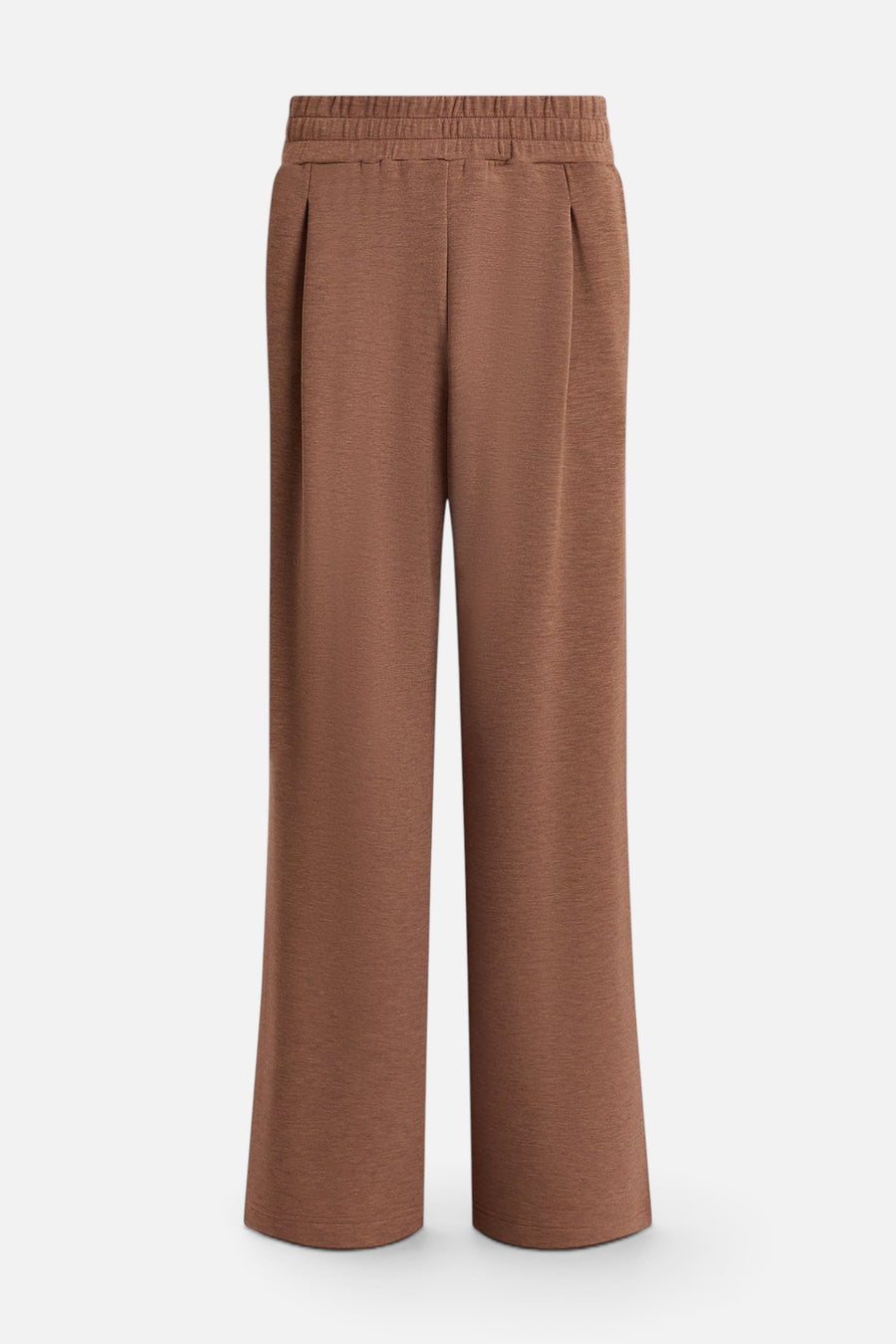 Varley The Extra Wide Leg Pant 29.5" in Golden Bronze Marl – flat lay
