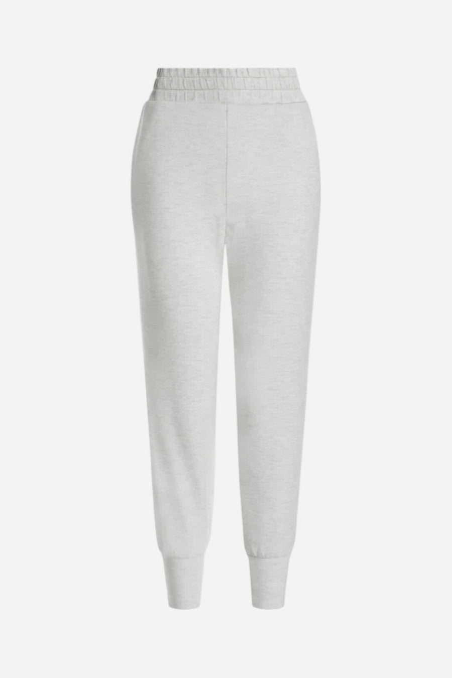 Varley The Slim Cuff Pant 25" in Ivory Marl – front view