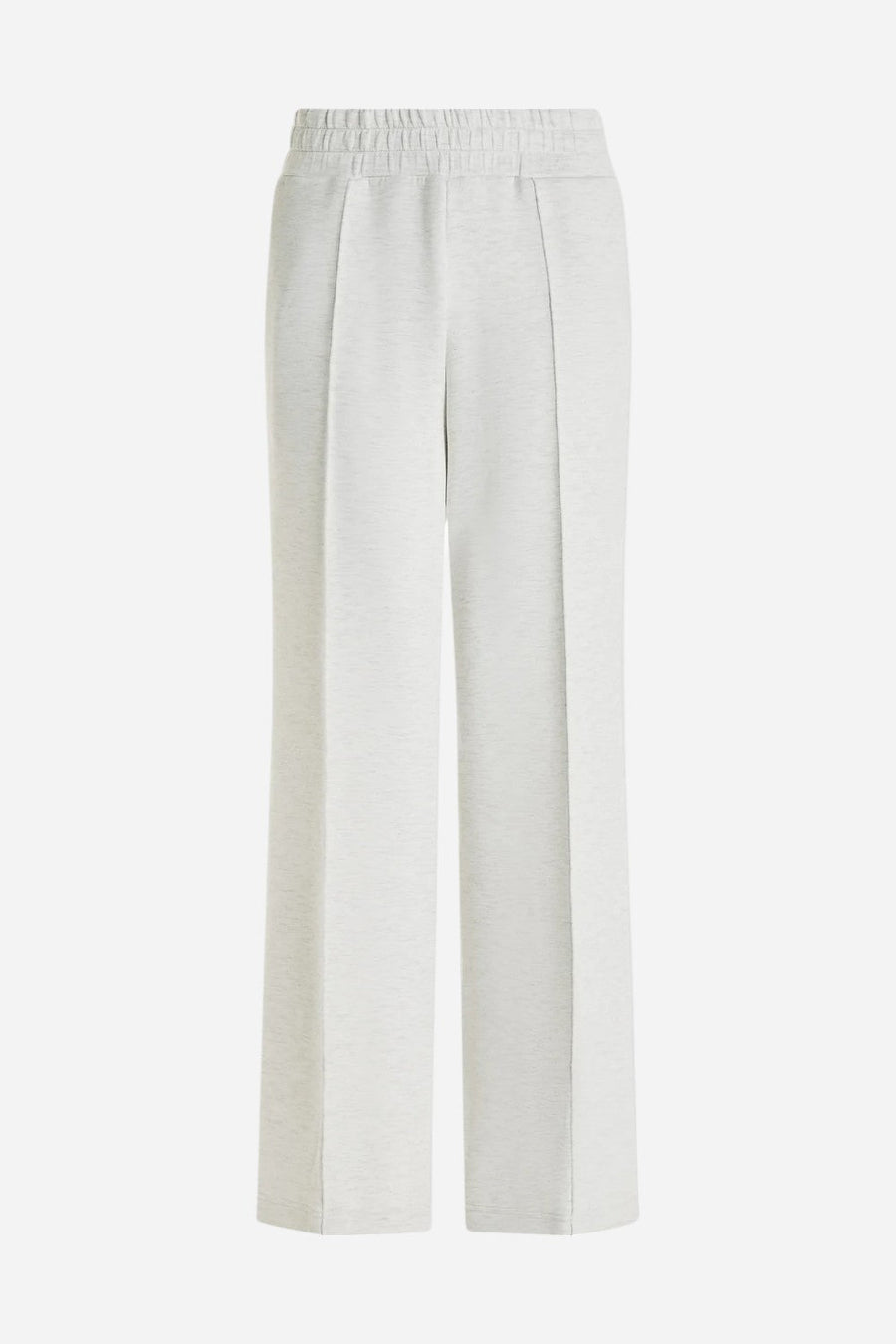 Varley The Wide Leg Pant 28" in Ivory Marl – flat lay