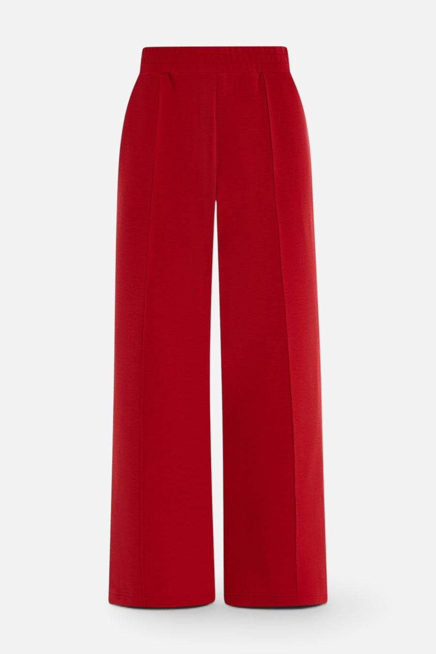 Varley The Wide Leg Pant 30" in Red Marl – flat lay