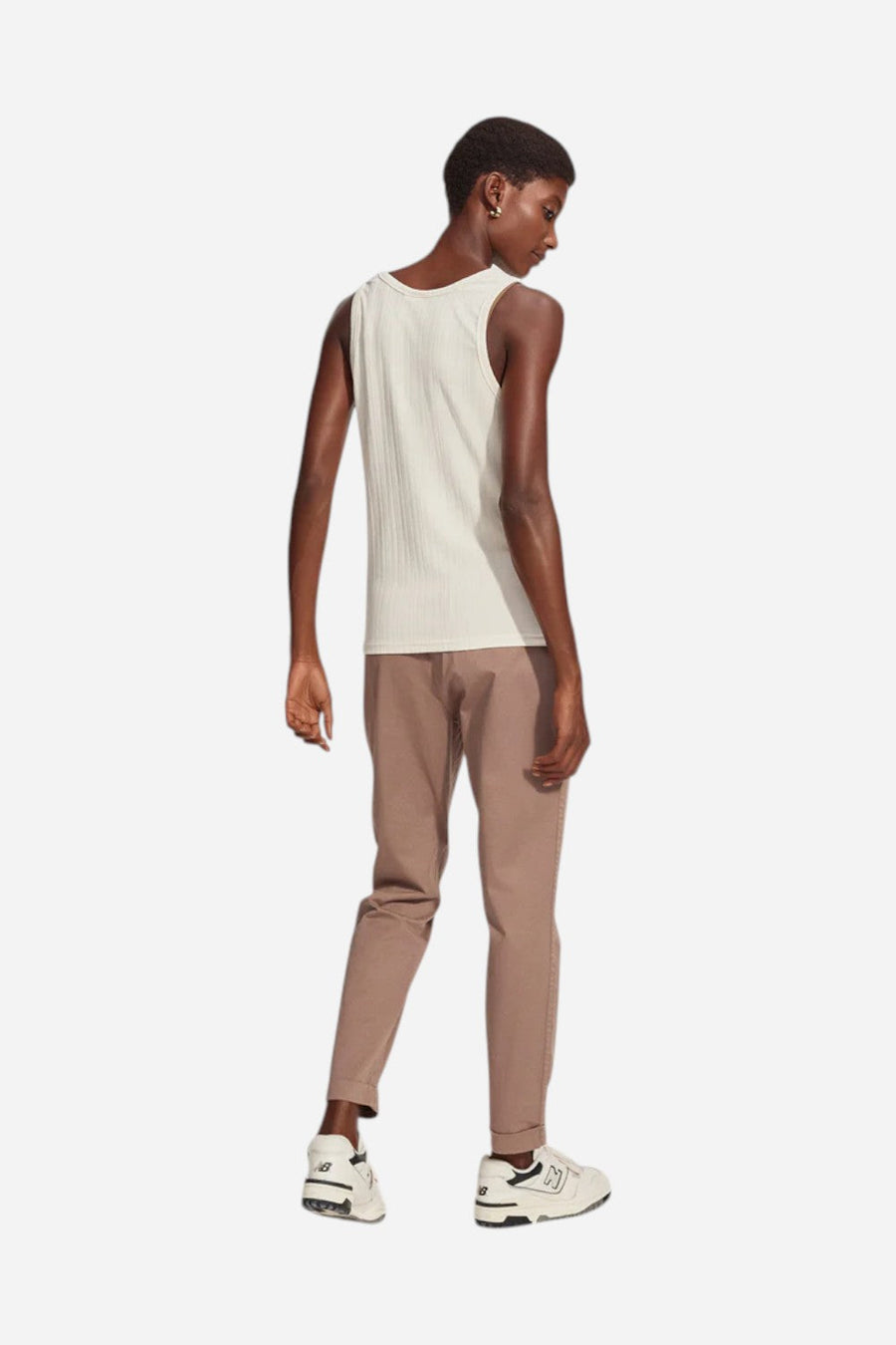 Varley Thurman Tank in Birch – detail