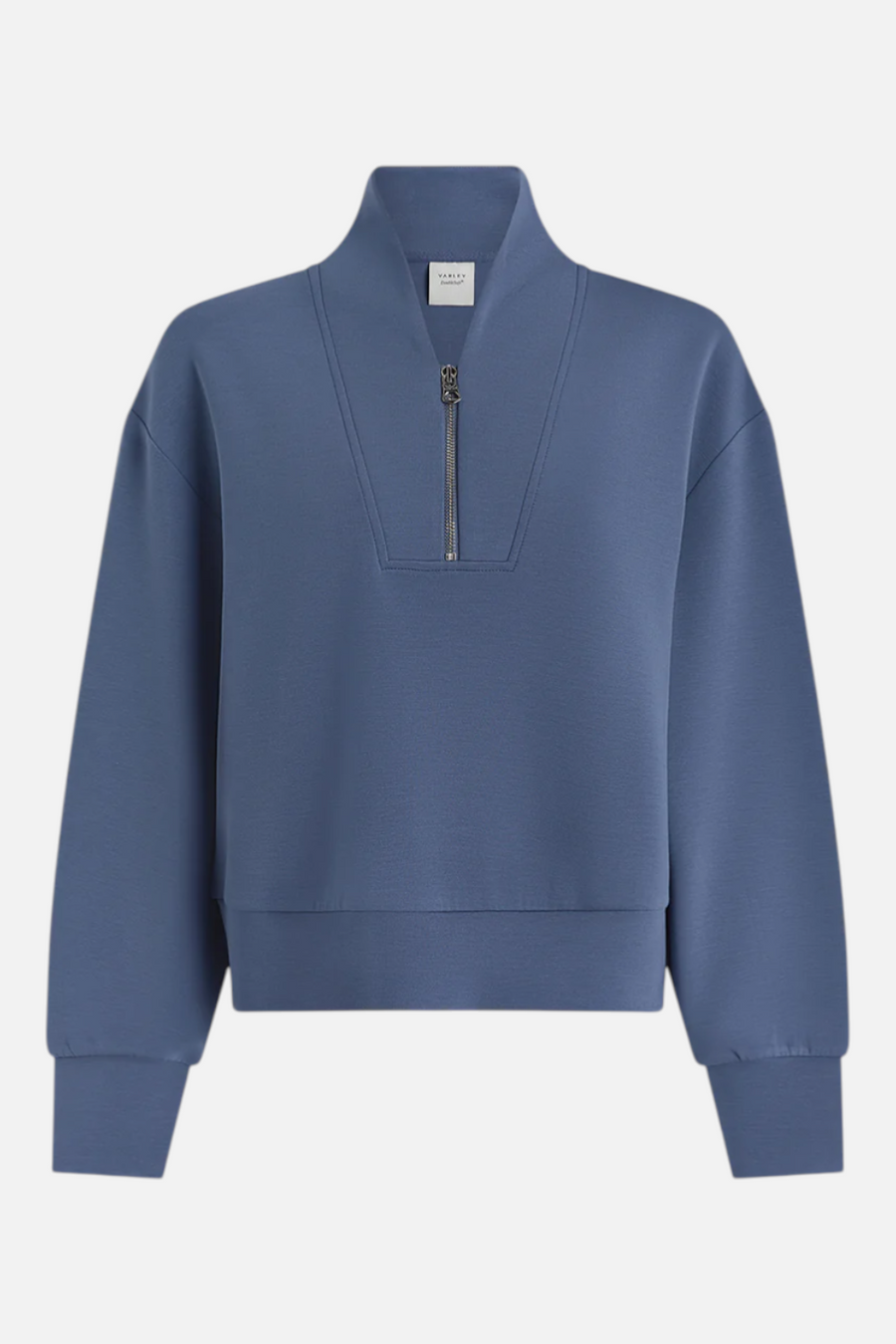 Varley Women's Davidson Sweat in Bijou Blue – side view