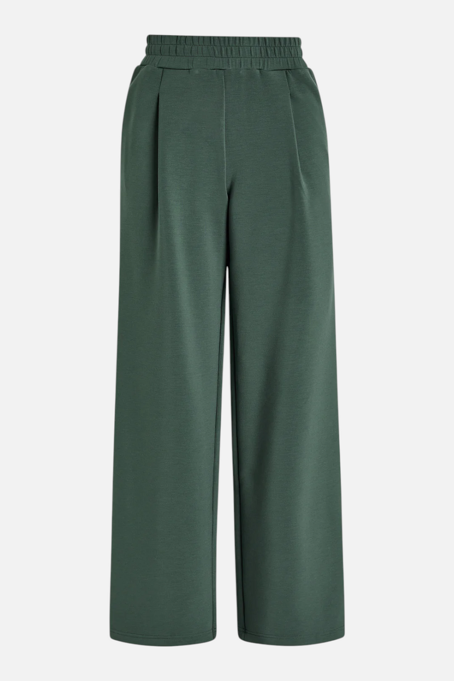 Varley Women's Extra Wide Leg 29.5" Pant in Dark Forest – detail