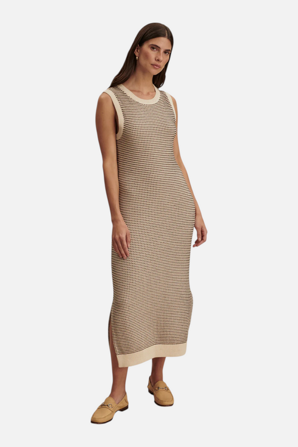 Varley Women's Sadia Stitch Knit Dress in Birch