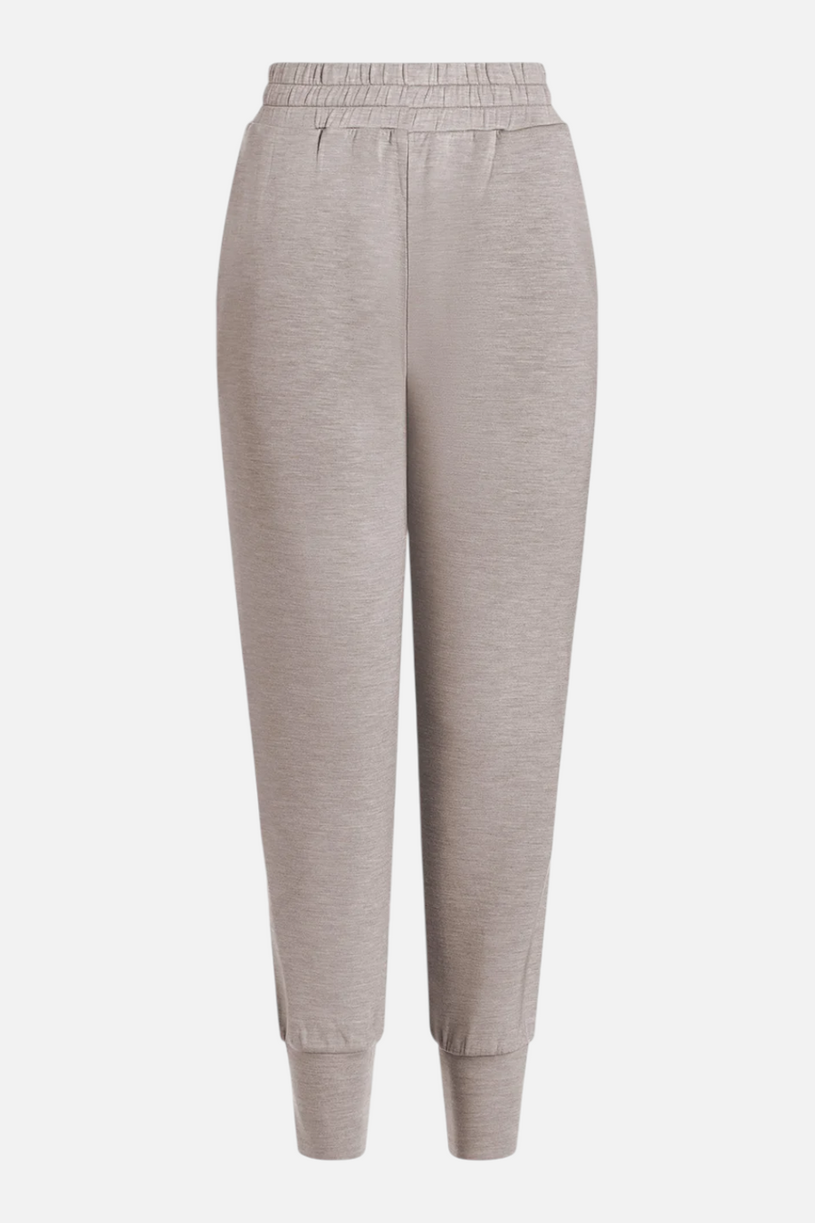 Varley Women's Slim Cuff Pant 27.5" in Taupe Marl – detail