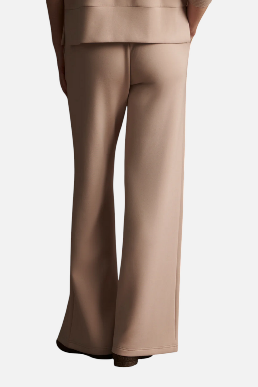 Varley Women's Wide Leg Pant 28" in Mushroom – detail