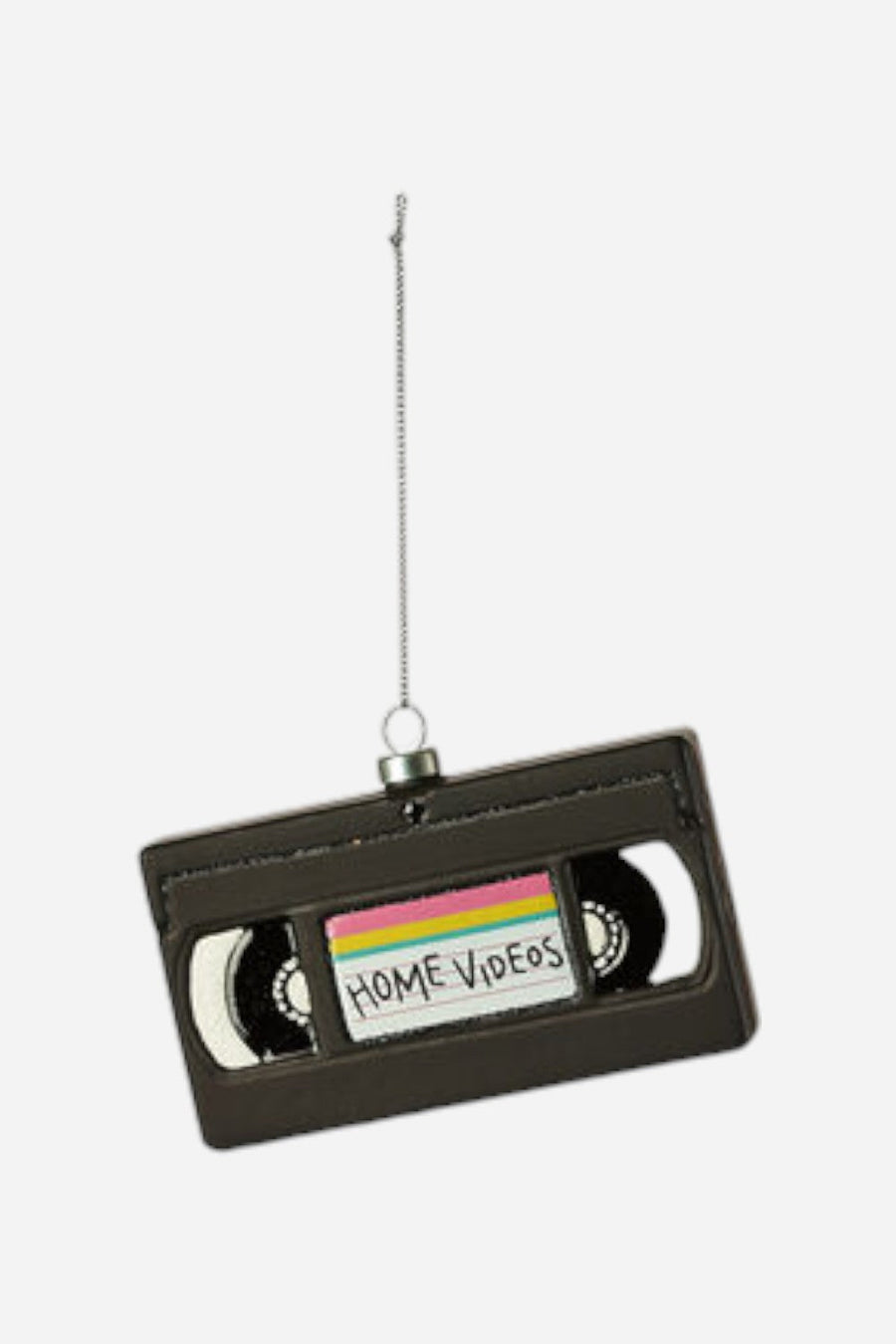 VCR Tape Ornament – front view