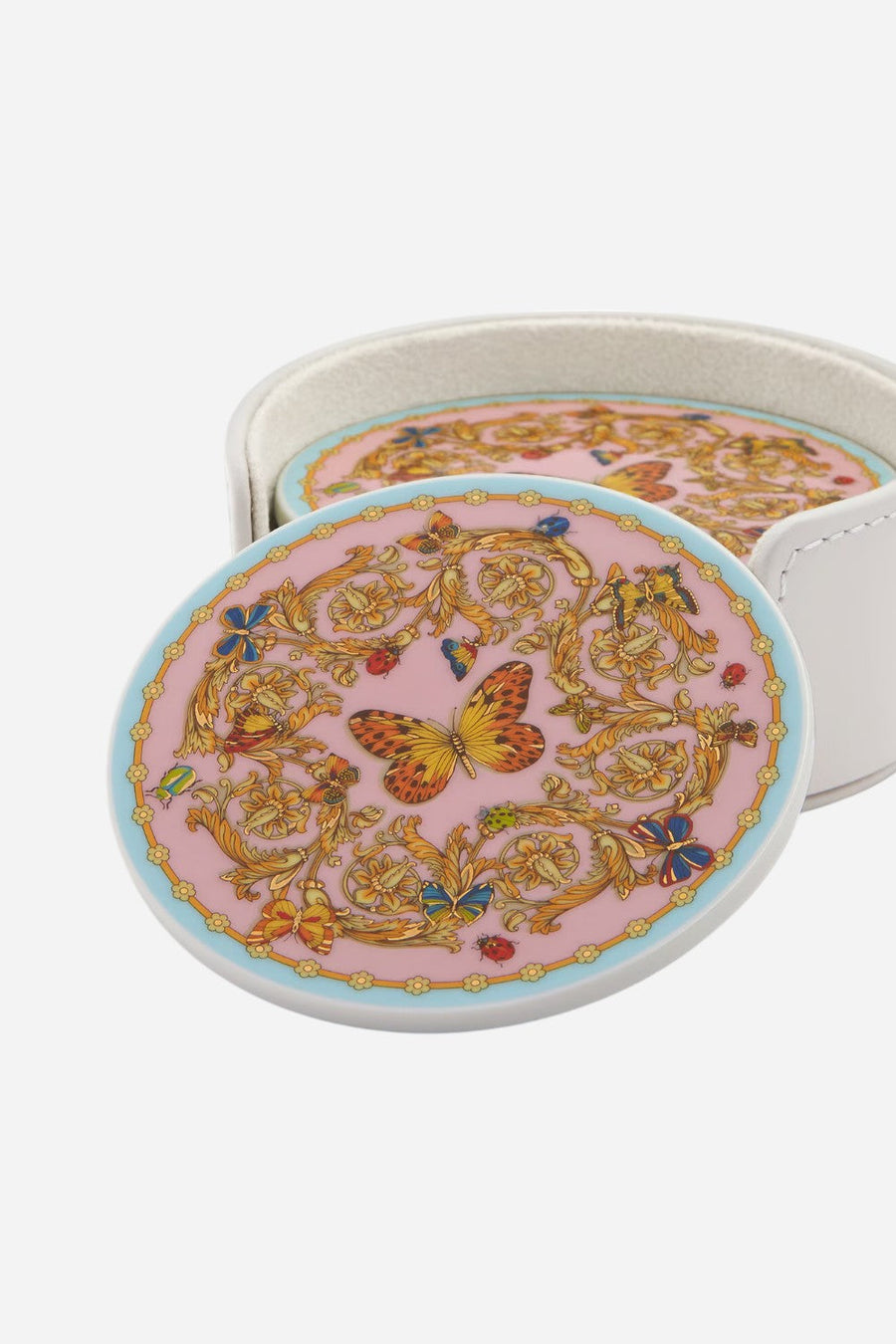 Versace Butterfly Garden Coaster Set of 4 – back view