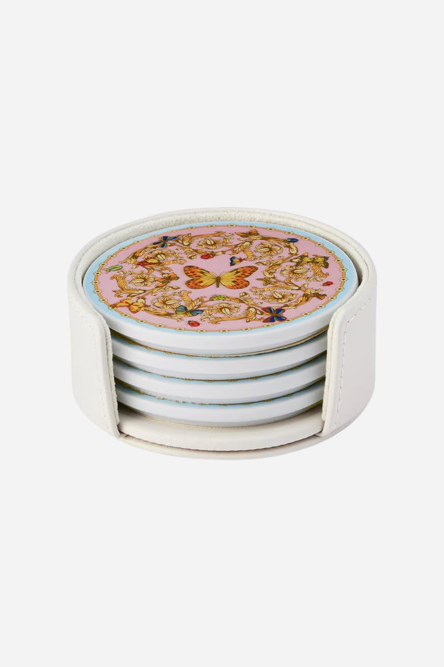 Versace Butterfly Garden Coaster Set of 4 – front view