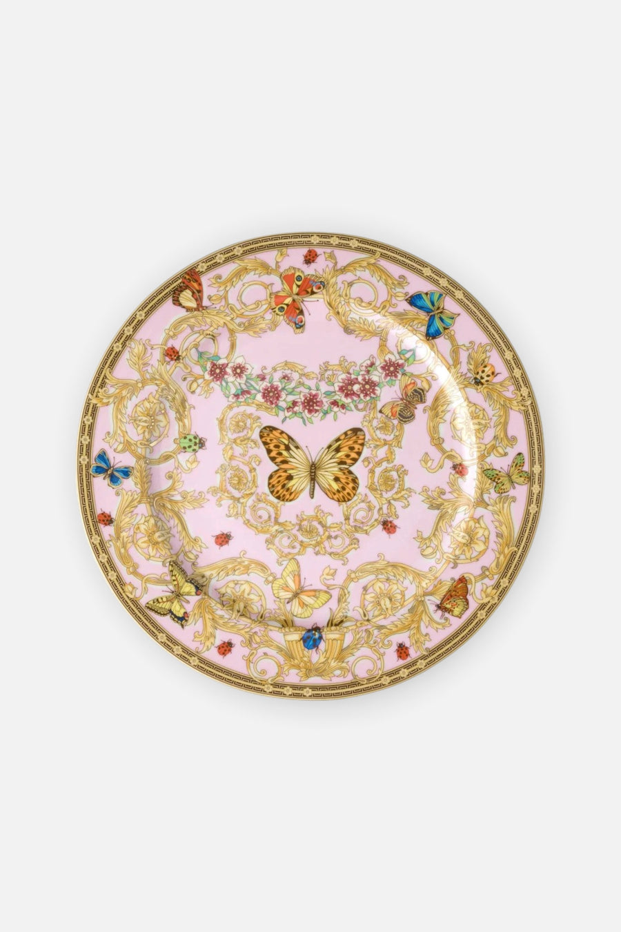 Versace Butterfly Garden Service Plate - 12.25" – front view